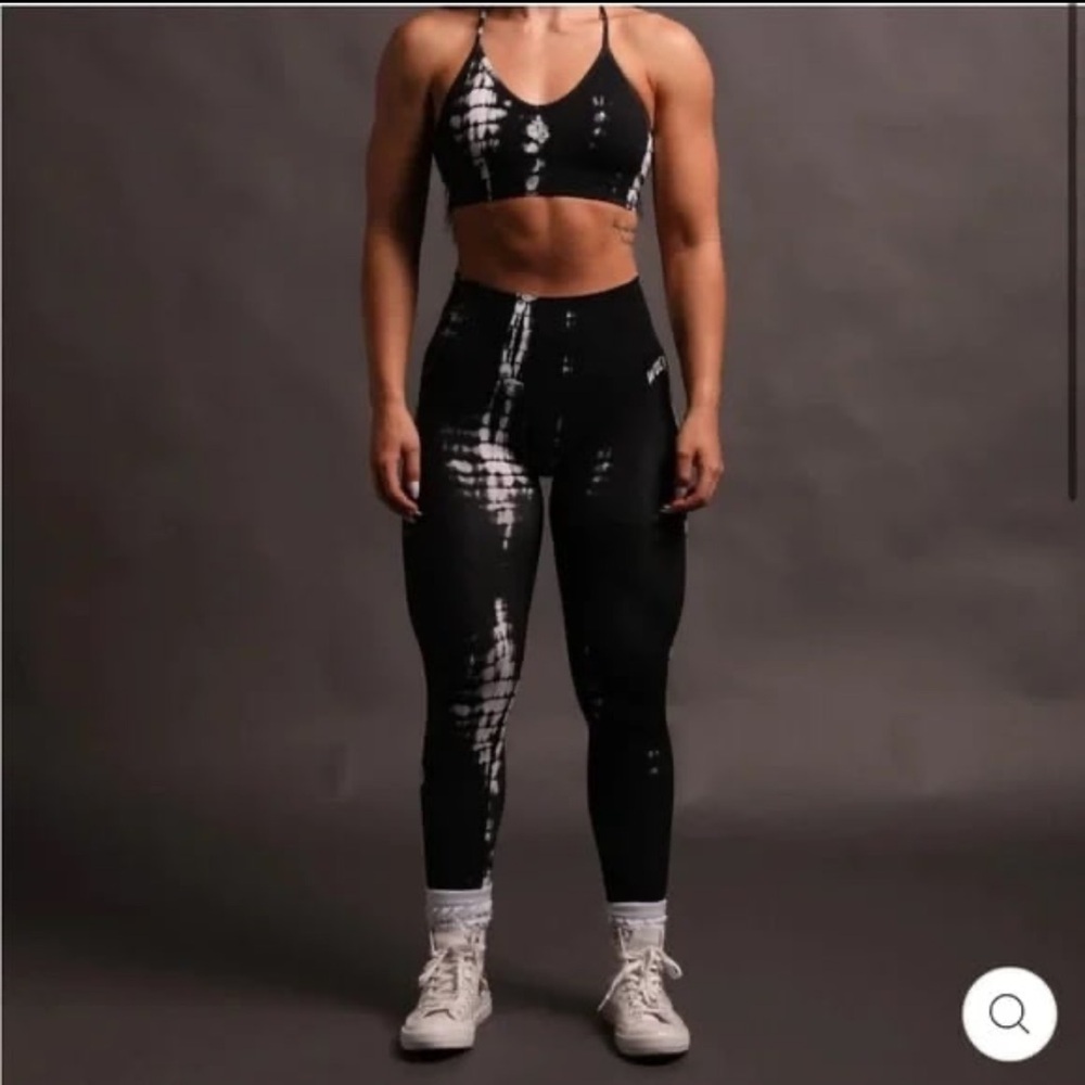 ISO darc sport everson leggings black/white serpent